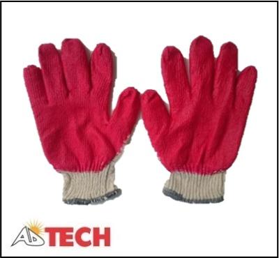 Găng tay bảo hộ len nh&uacute;ng nhựa 40 g
