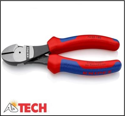 K&igrave;m cắt cạnh cộng lực 180mm Knipex 74 02 180